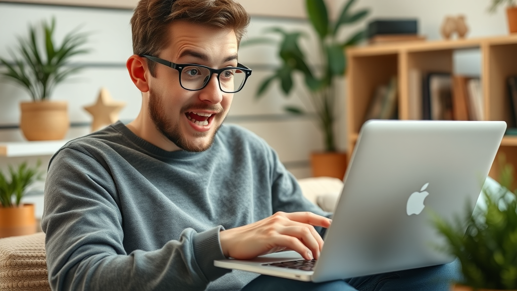 blog lead creation - engaged reader discovering a valuable blog post and clicking a lead magnet CTA