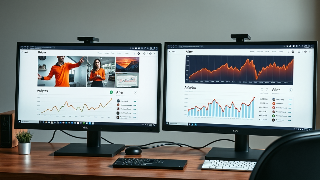 website analytics before after small business blogging benefits