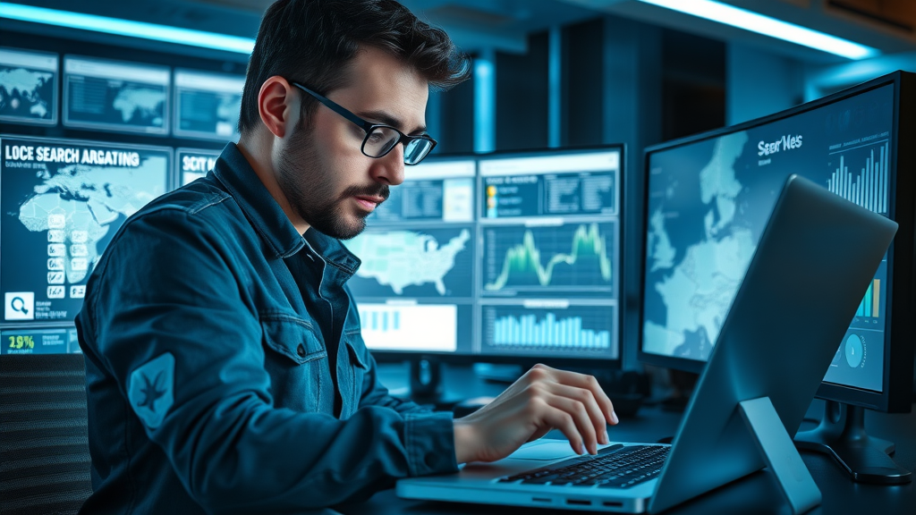 SEO analyst optimizing blog for customer calls with call center keywords